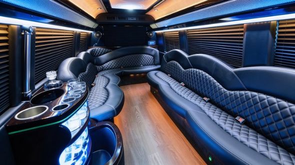 charlotte sprinter limousine interior
