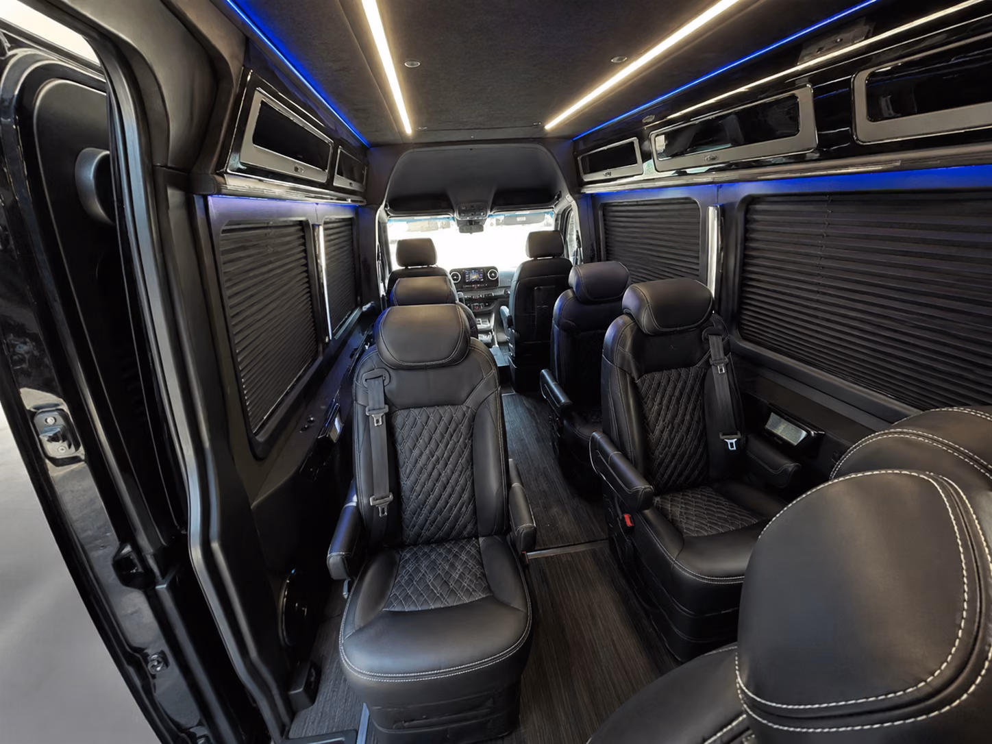 18 passenger sprinter van interior