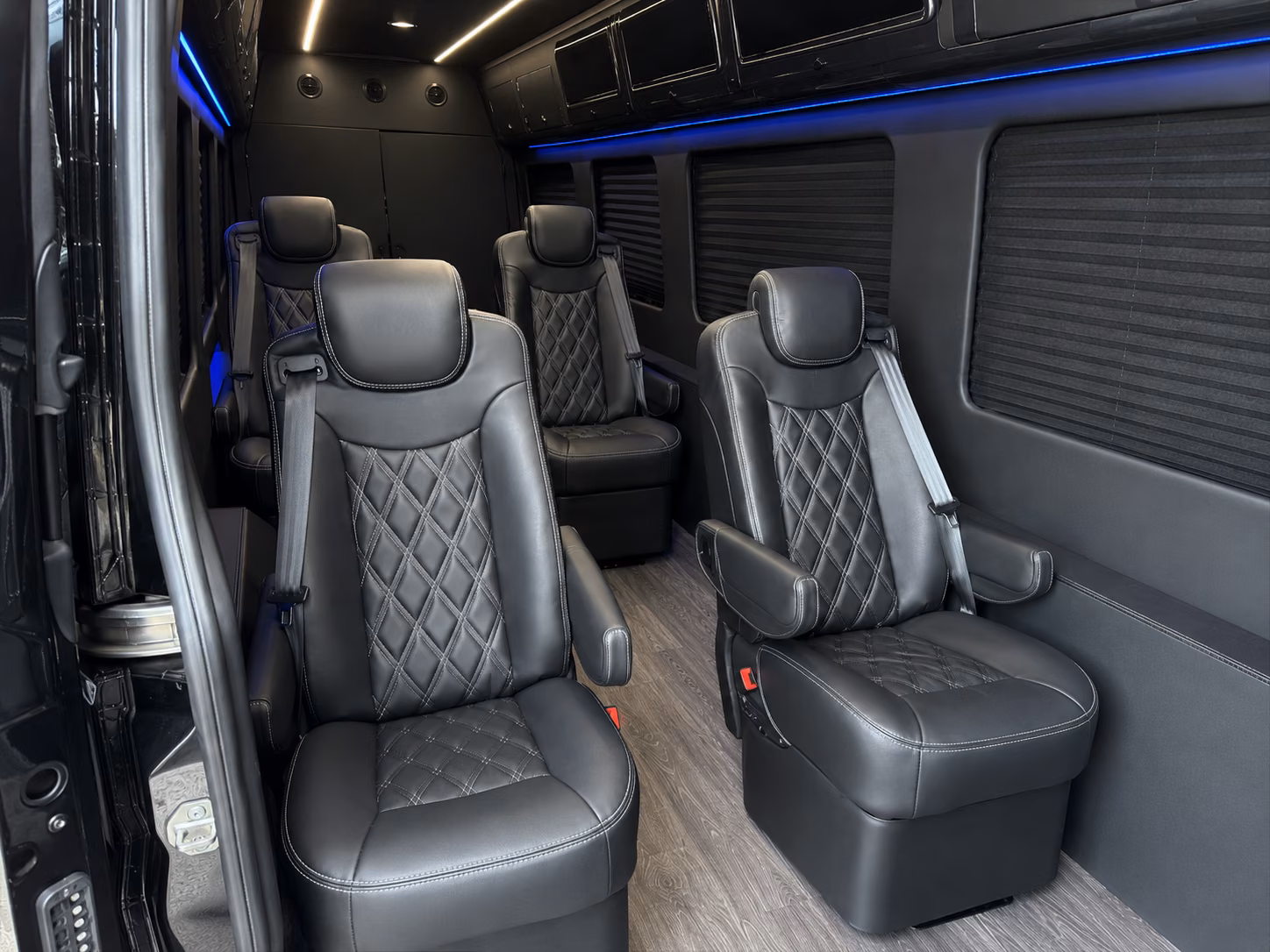 8 passenger sprinter van inside