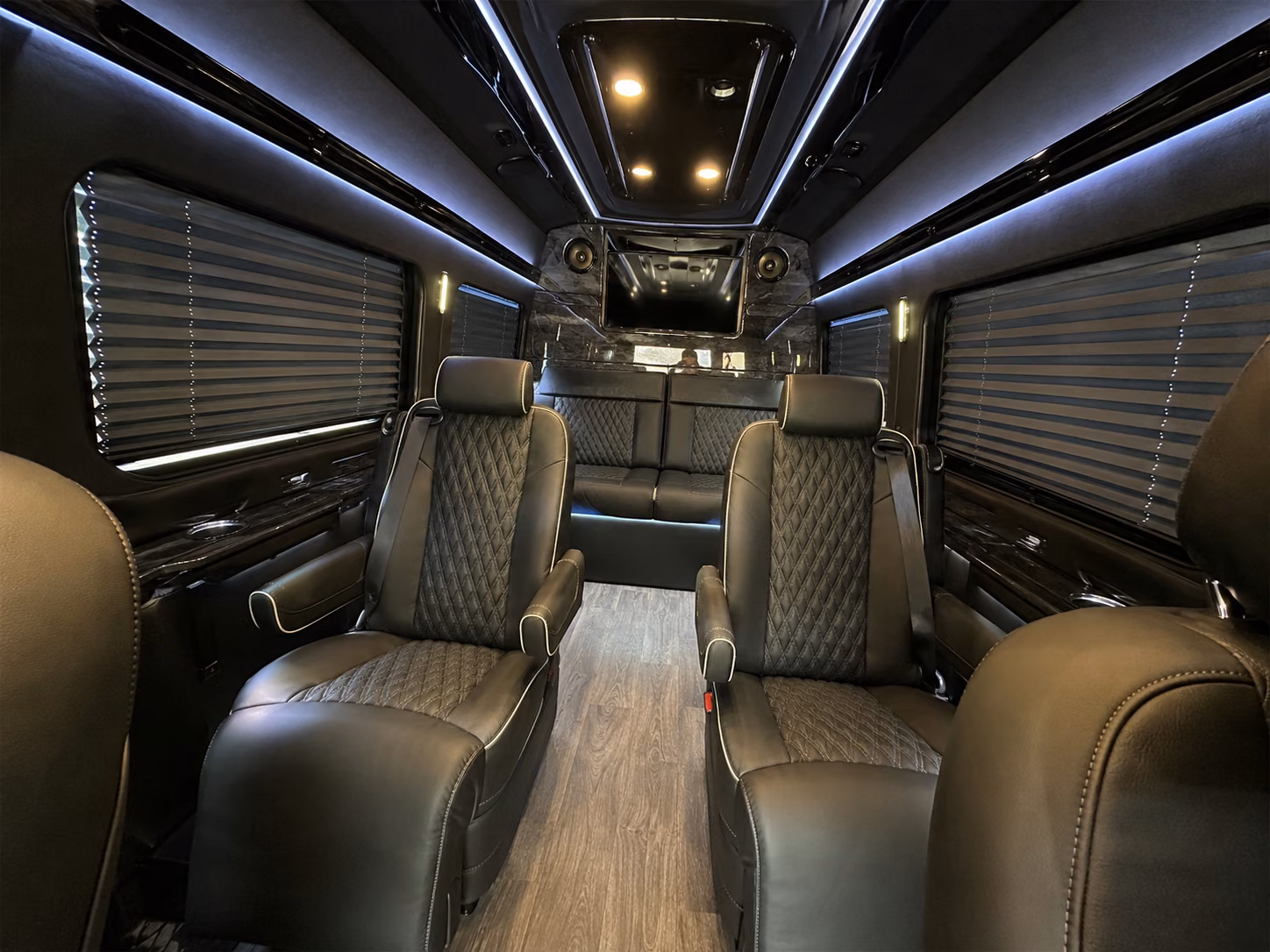charlotte 10 passenger sprinter van interior