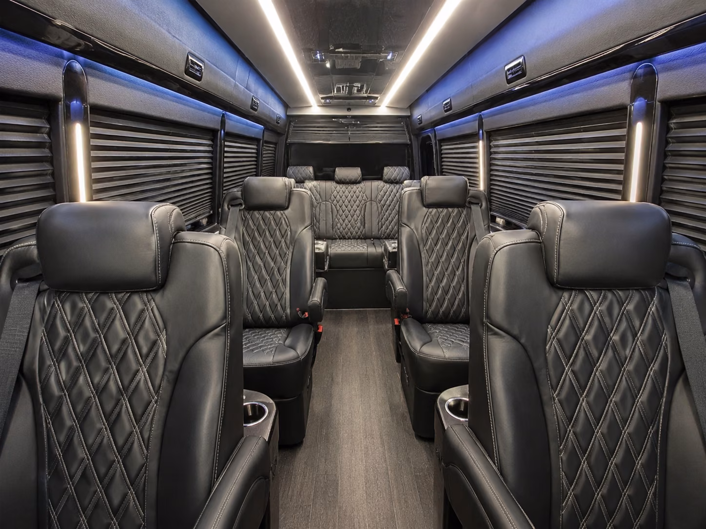 charlotte 12 passenger sprinter van inside