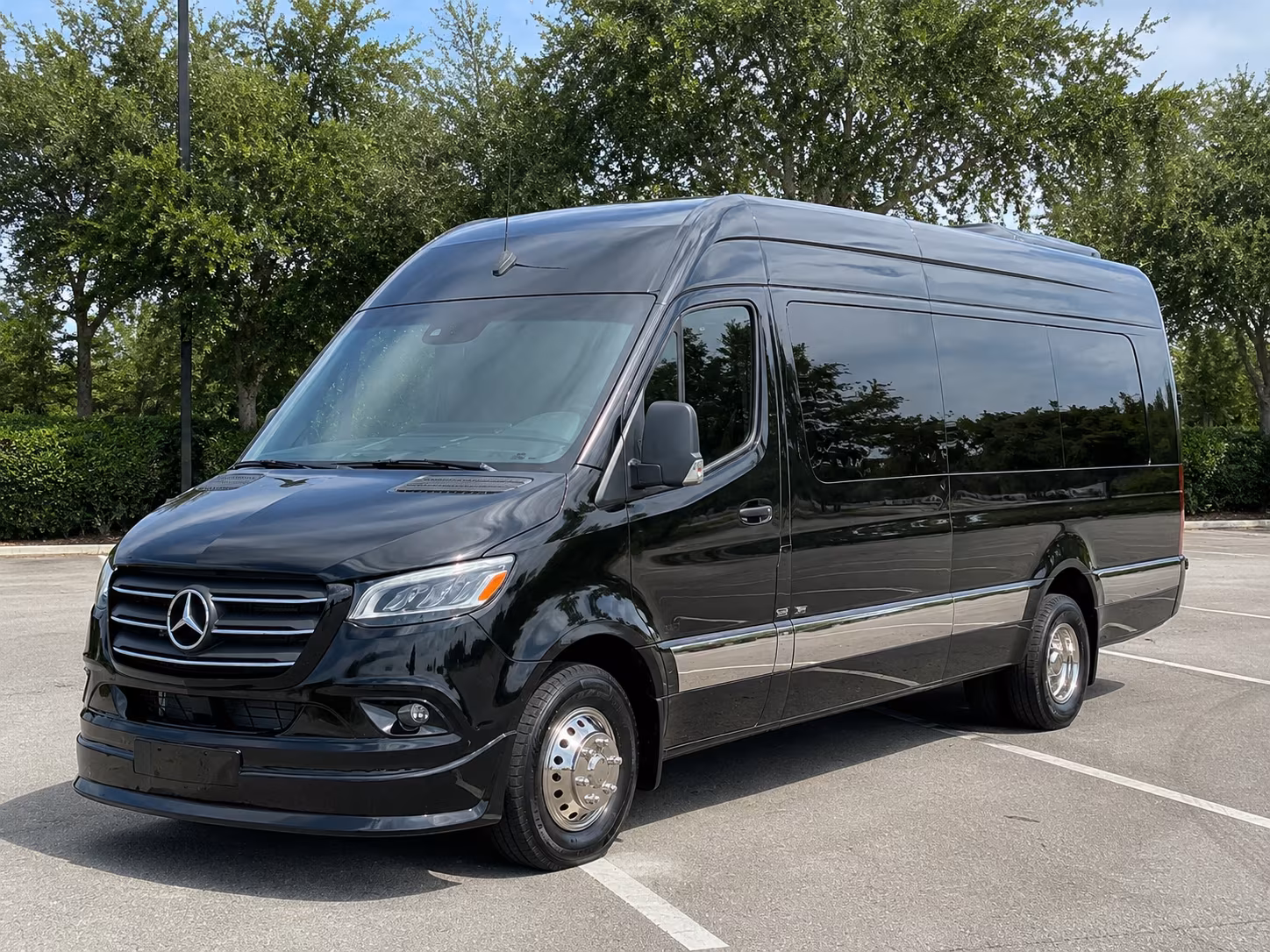 charlotte prom sprinter rental